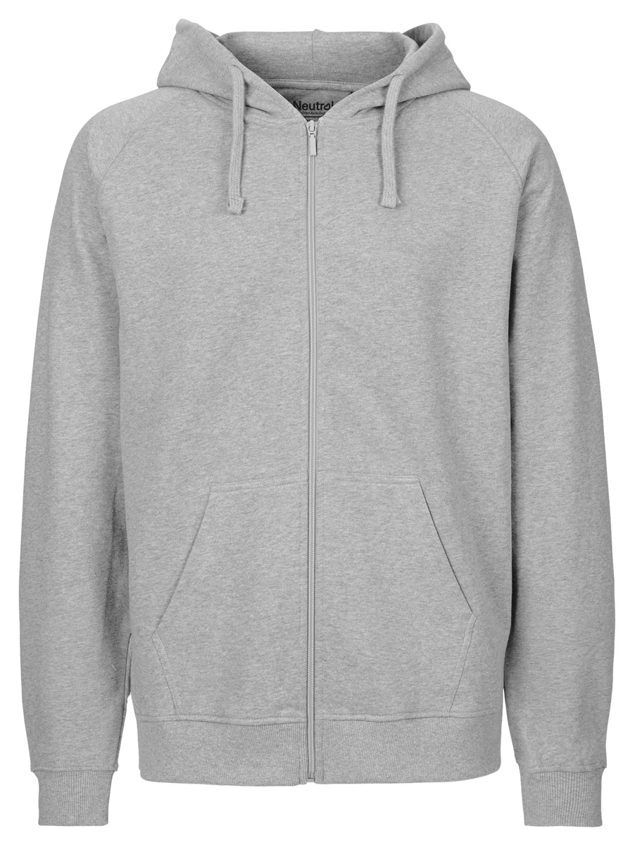 Neutral Mens Zip Hoodie