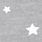 heather grey/white stars