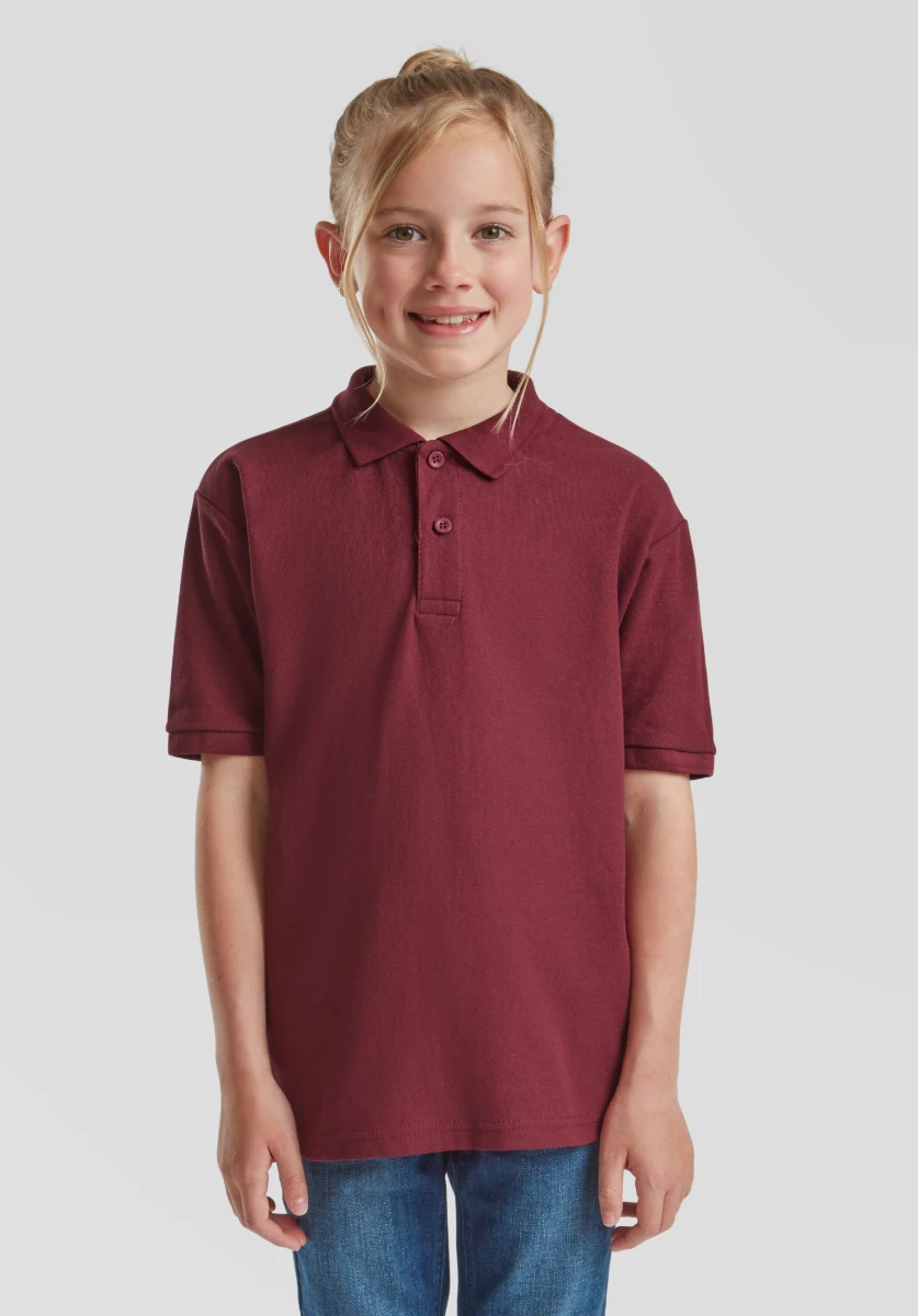 Fruit of the Loom Kids 65/35 Polo