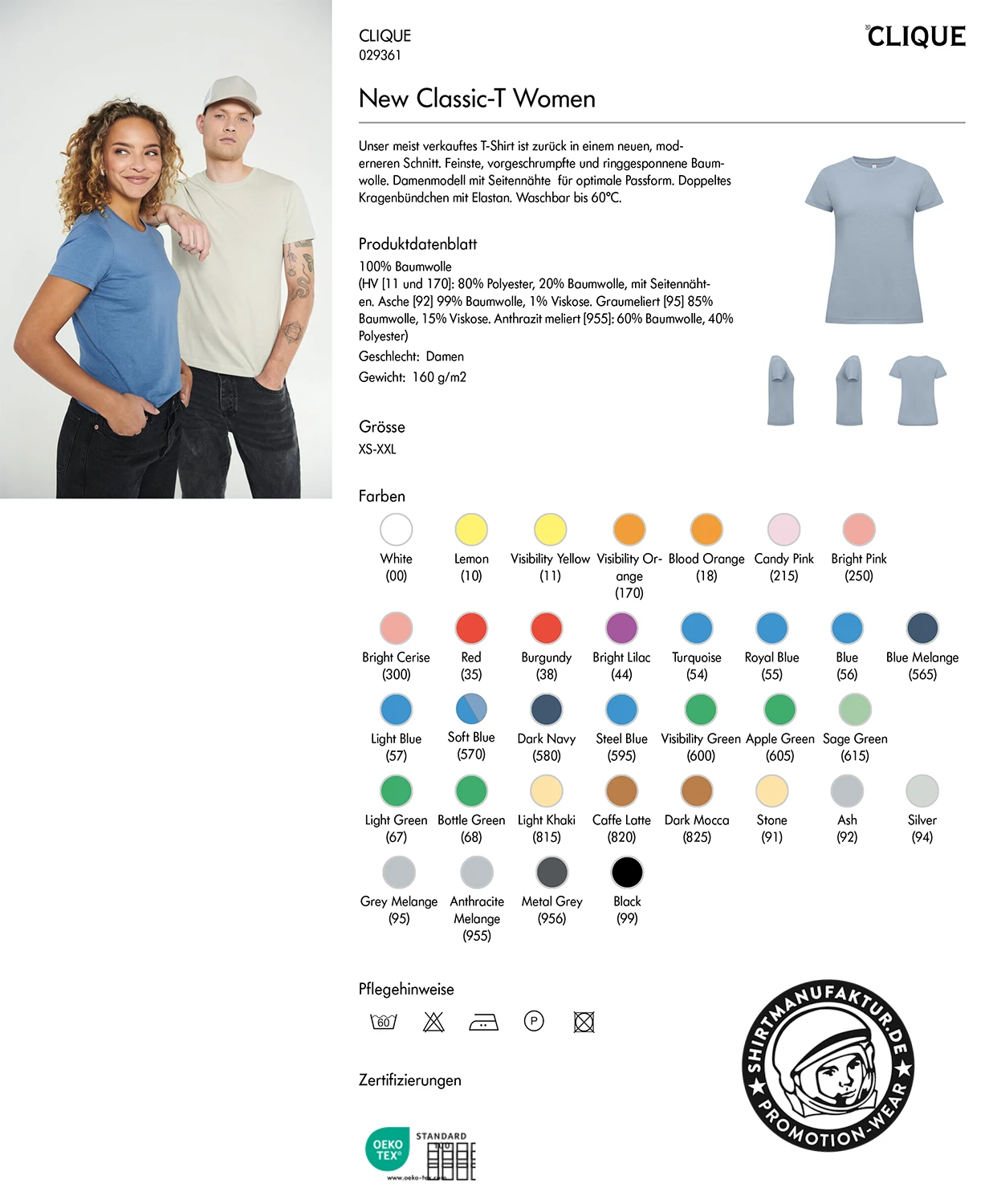 Clique Womens New Classic-T