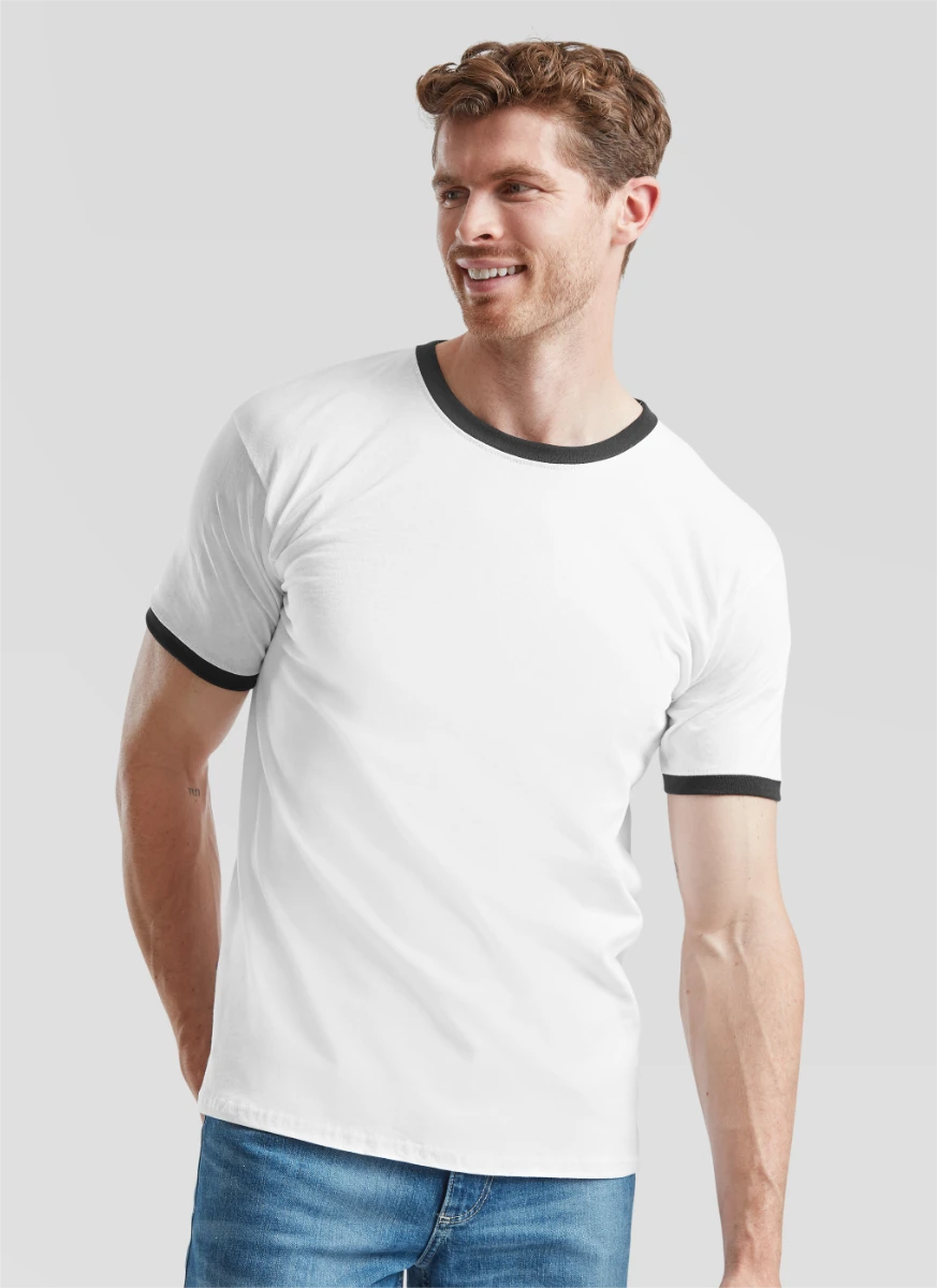 Fruit of the Loom Valueweight Ringer T