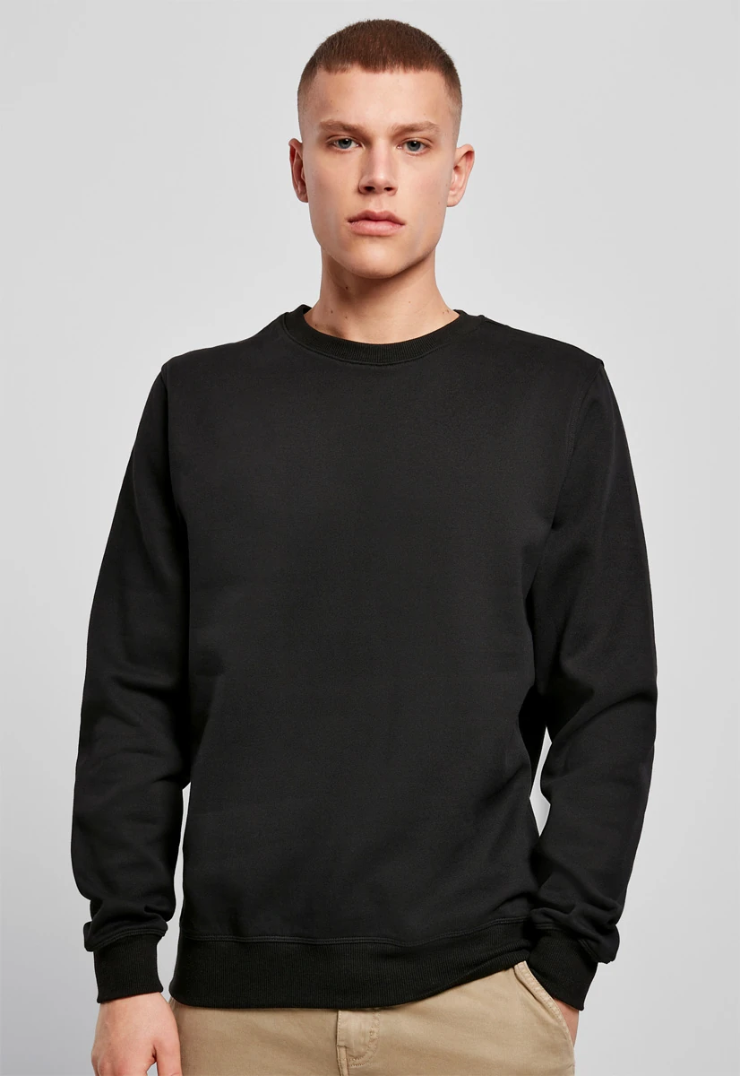 Build Your Brand, Premium Sweater BY119, black