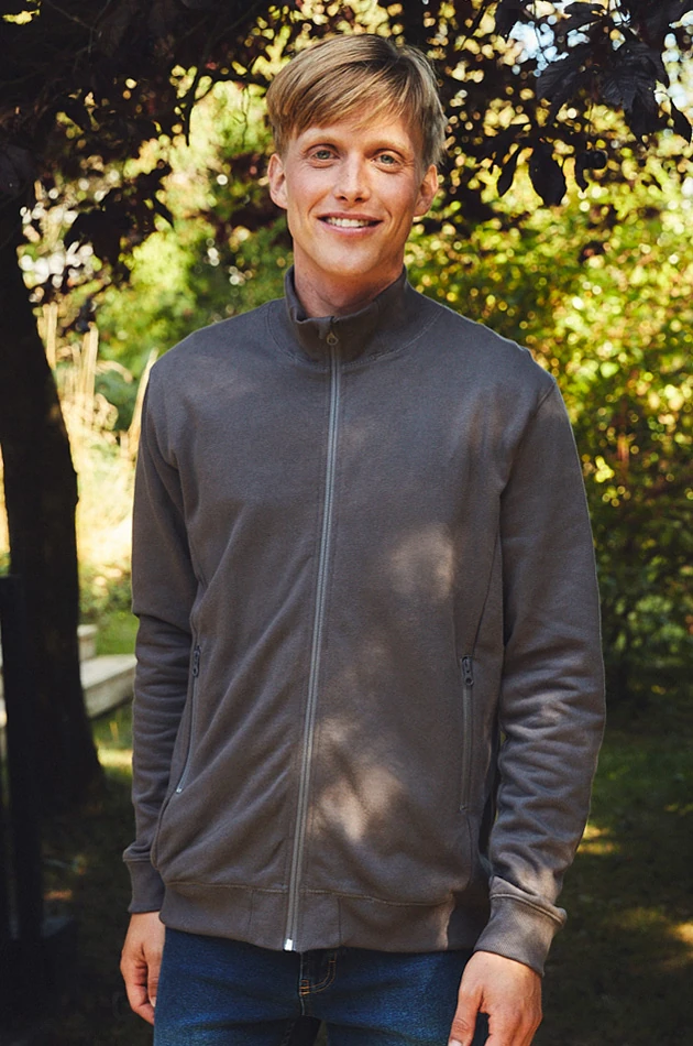 Neutral Unisex High Neck Jacket