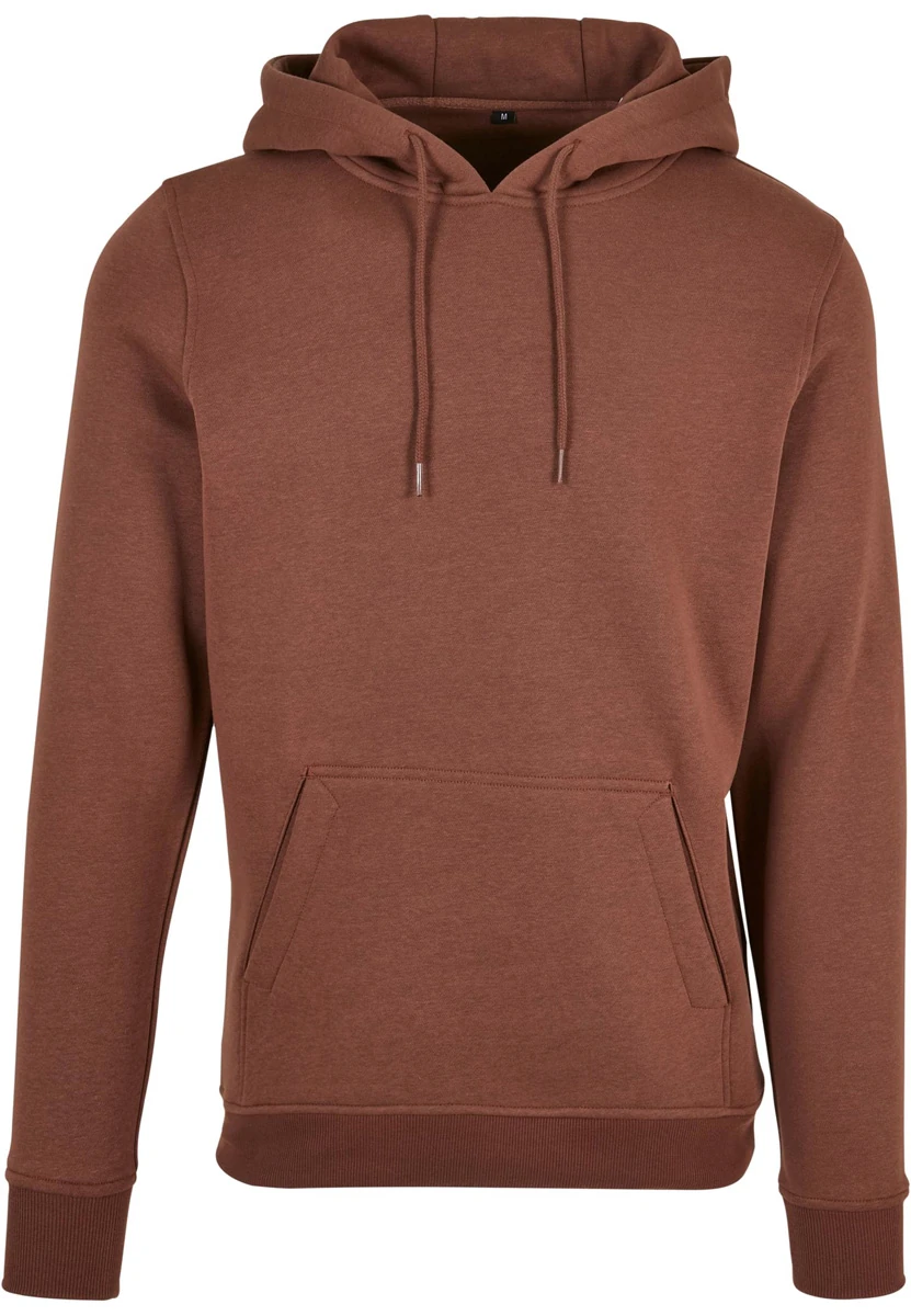 Build Your Brand Heavy Hoody, BY011 bark