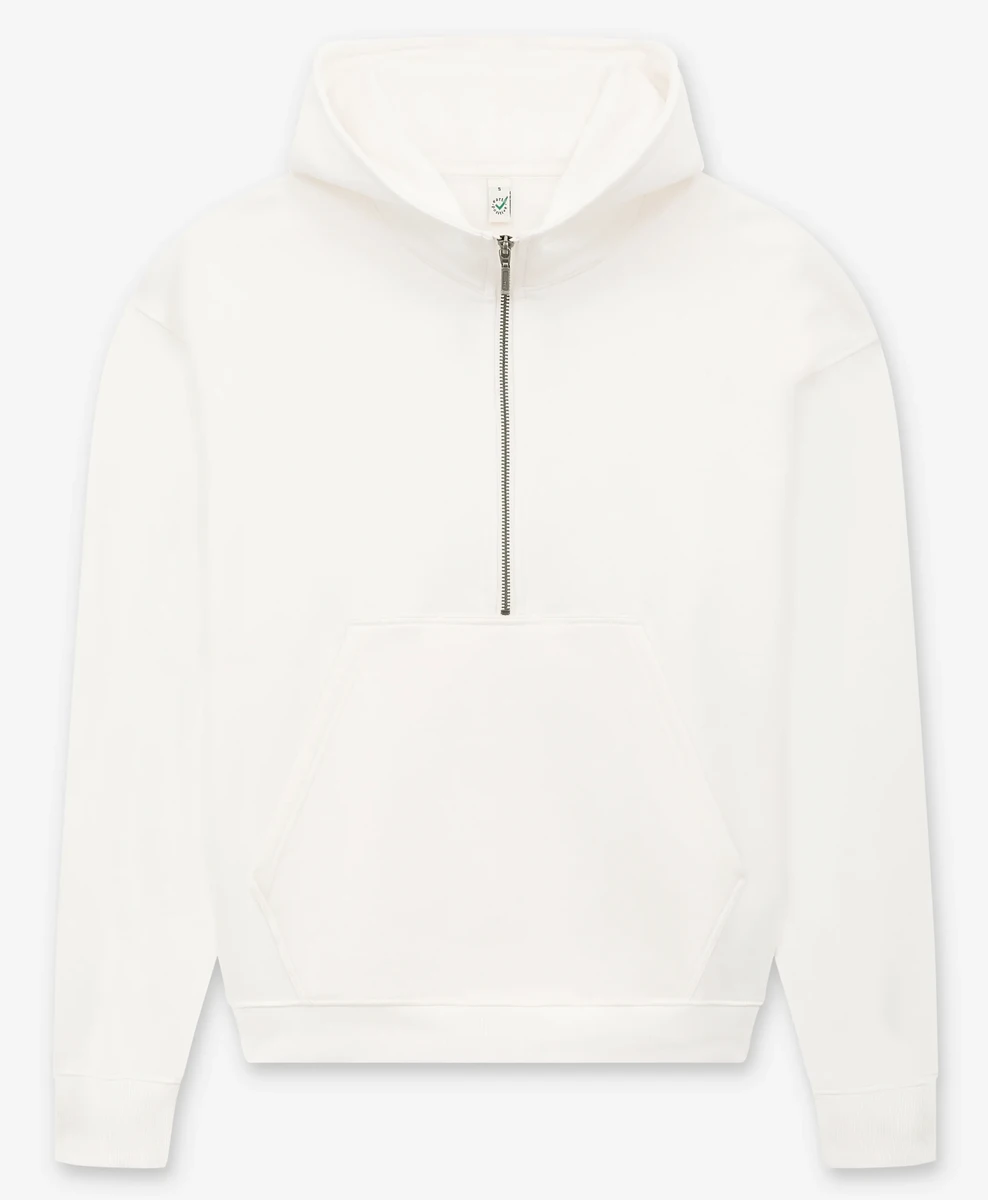 Earth Positive Womens Half-Zip Hoodie