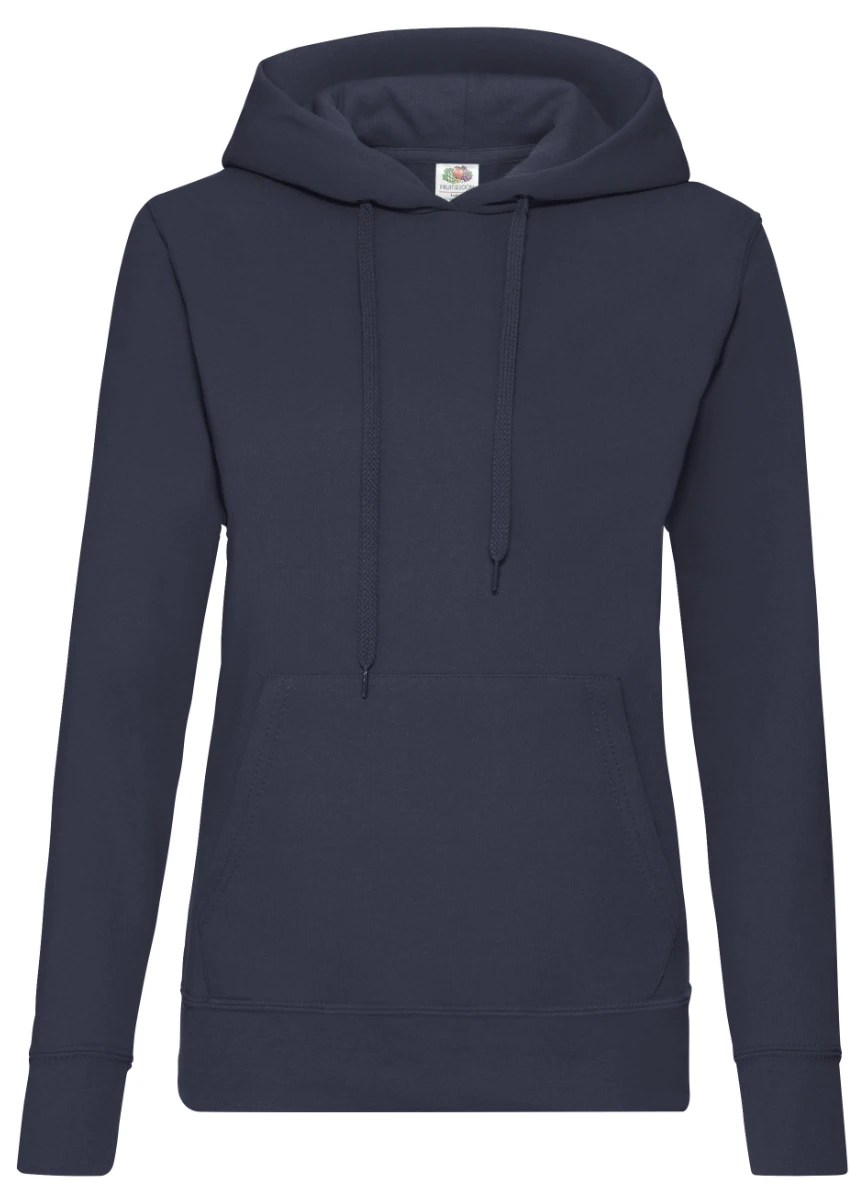 Fruit of the Loom Ladies Classic Hooded Sweat 