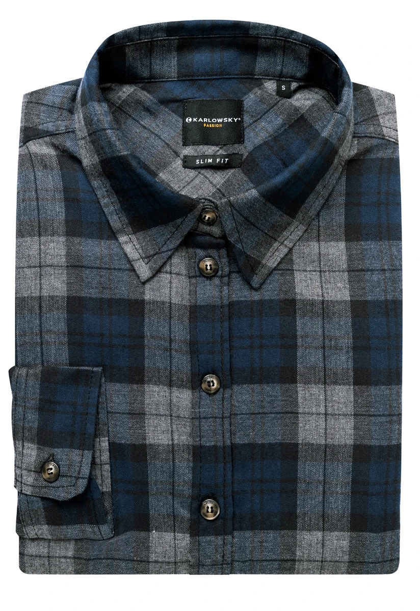 Karlowsky Damen Karobluse Urban-Style
