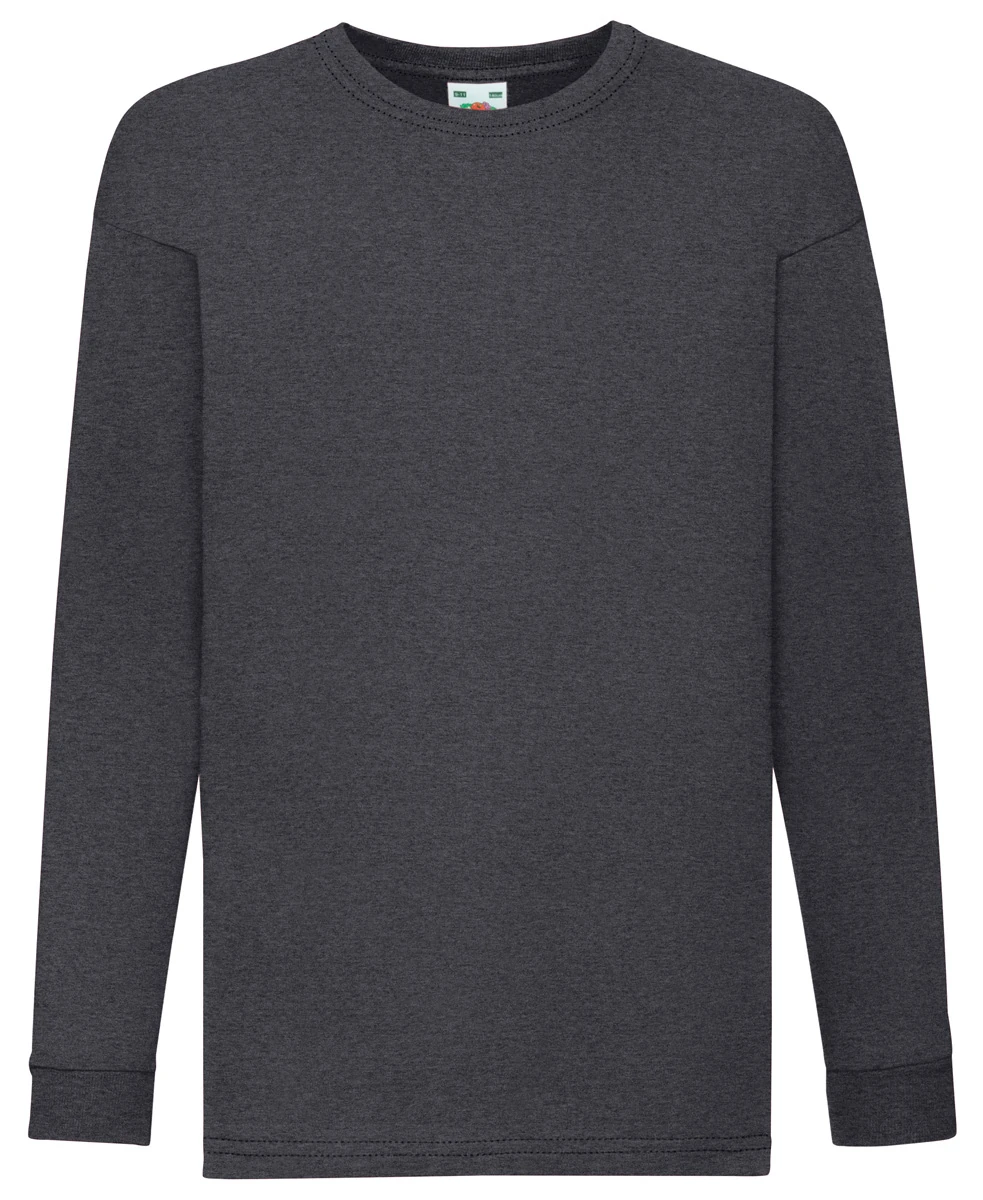 Fruit of the Loom Kids Valueweight Longsleeve