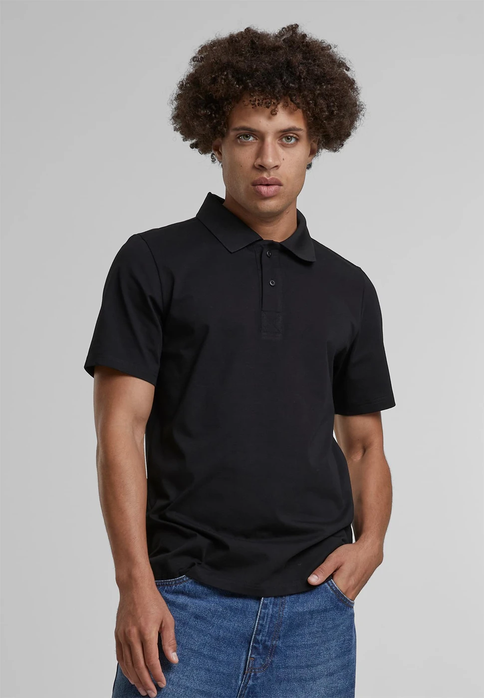 Build Your Brand Sorona Polo Tee