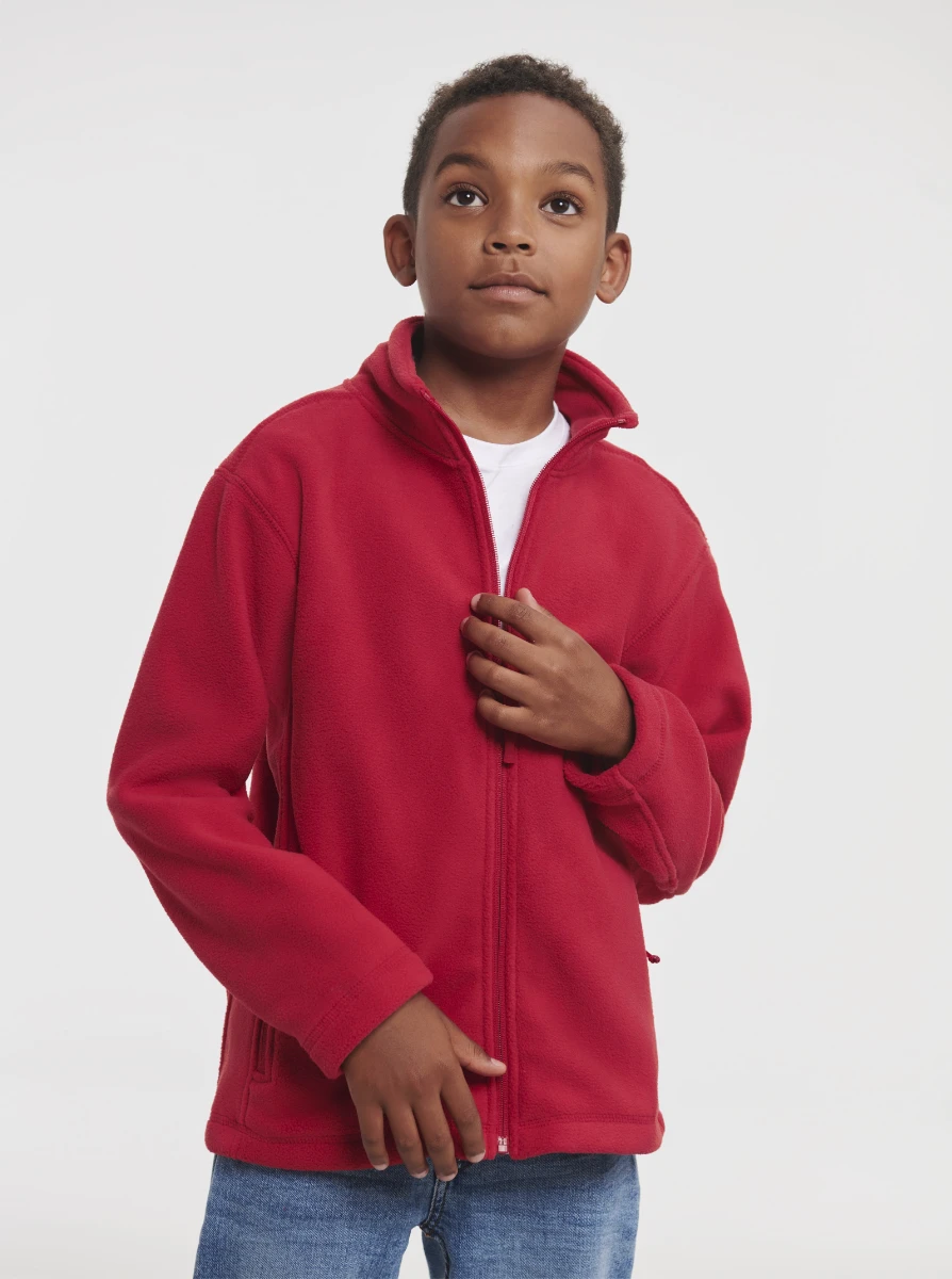 Russell Kids Full Zip Outdoor Fleece