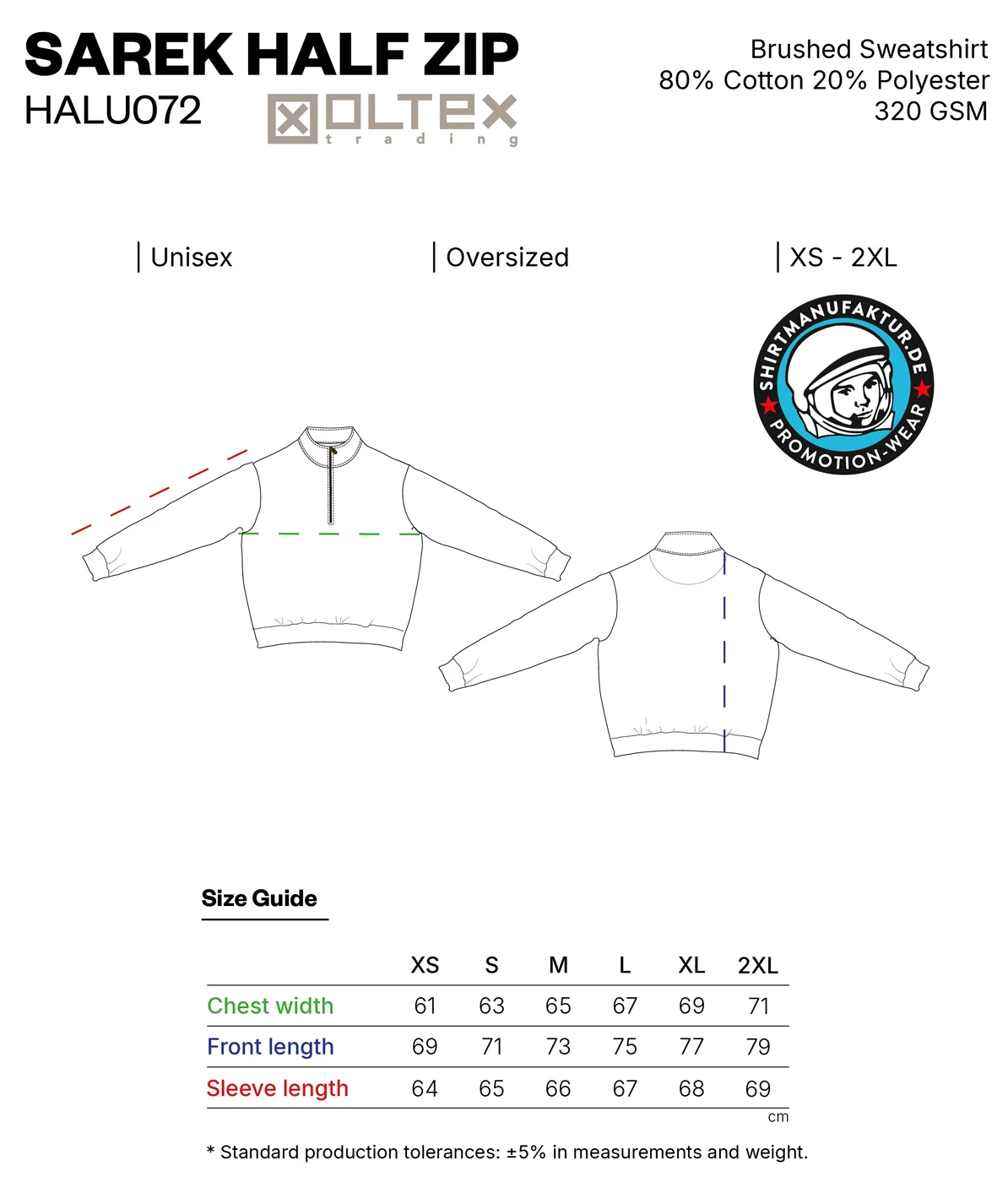 Oltex Sarek Half-Zip