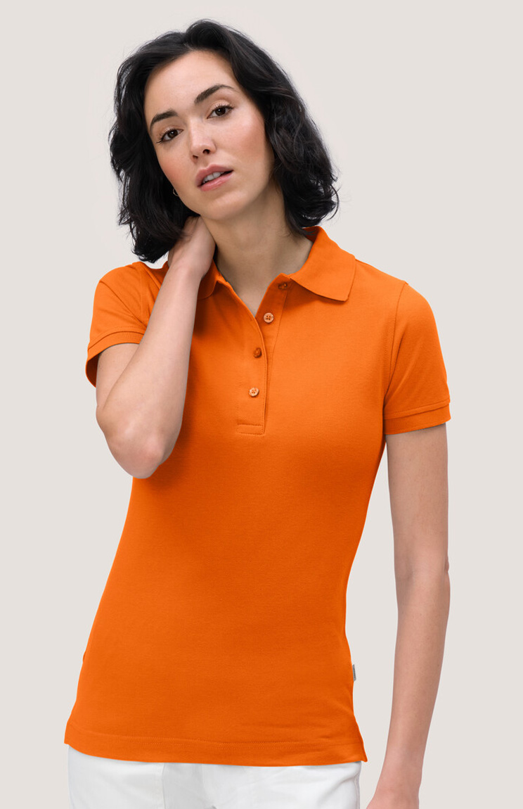 HAKRO 216 Damen-Polo-Shirt Mikralinar, orange