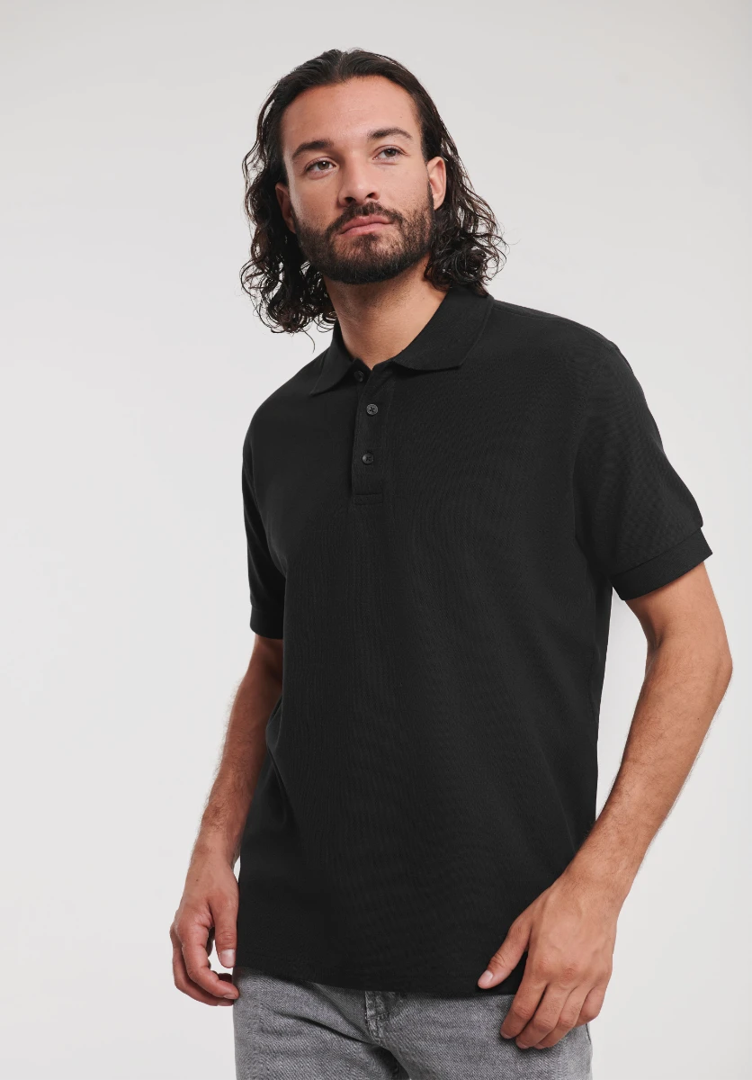 Russell Mens Ultimate Cotton Polo