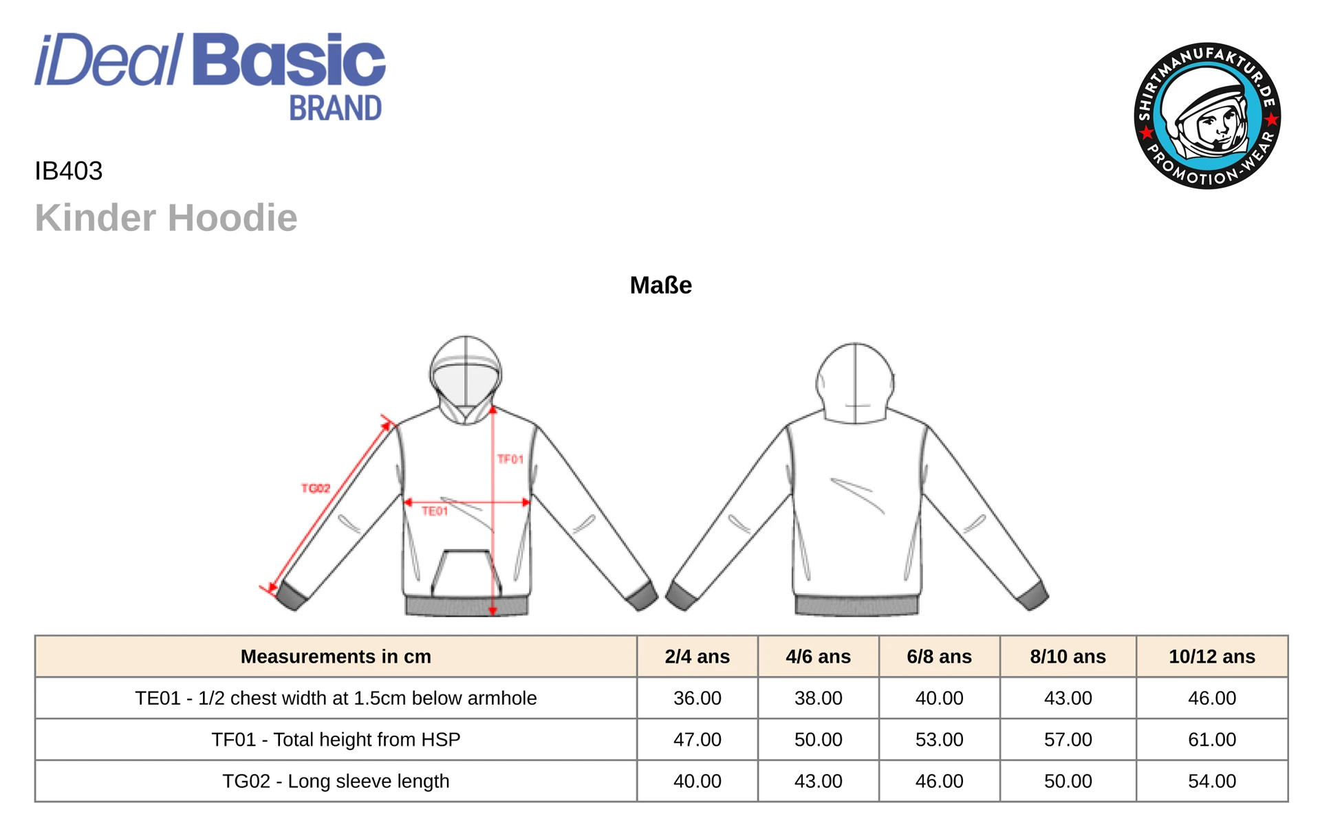 Ideal Basic Kids Hoodie