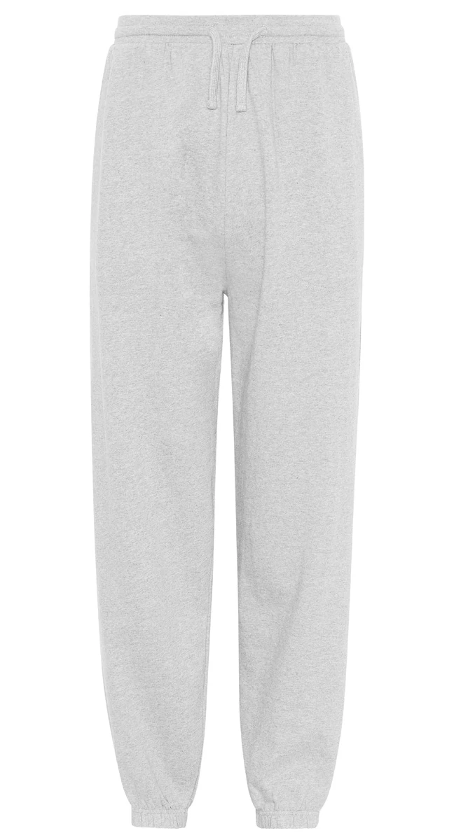 Neutral Unisex Sweatpants With Elastic Cuff
