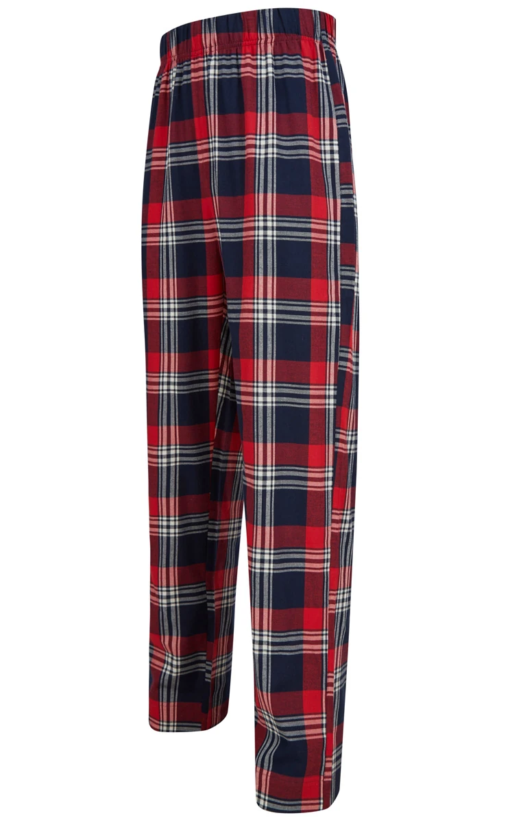 SkinniFit Mens Tartan Lounge Set