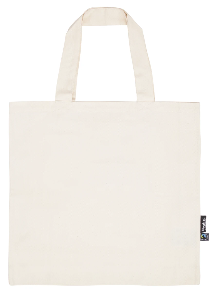 Neutral Twill Shopper Bag
