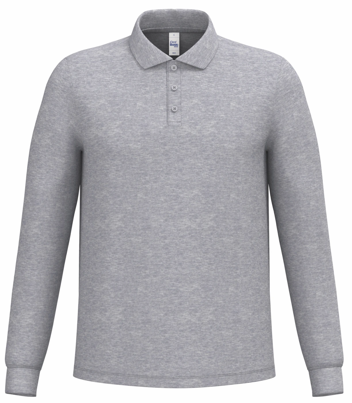 Ideal Basic Mens Longsleeve Piqué 200 Polo