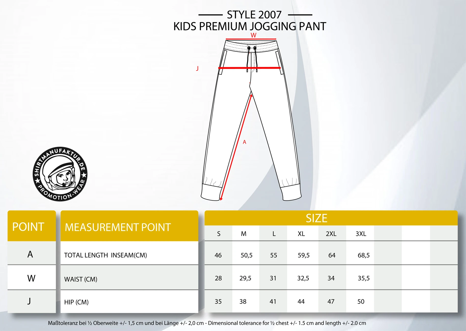 HRM Kids Premium Jogging Pants