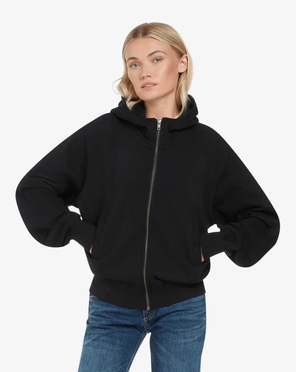 Earth Positive Bomber Jacket Hoodie