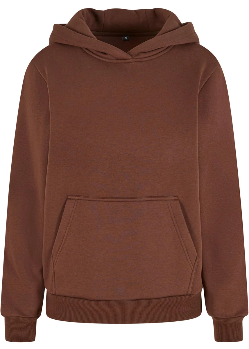 Build Your Brand Ladies Fluffy Hoody