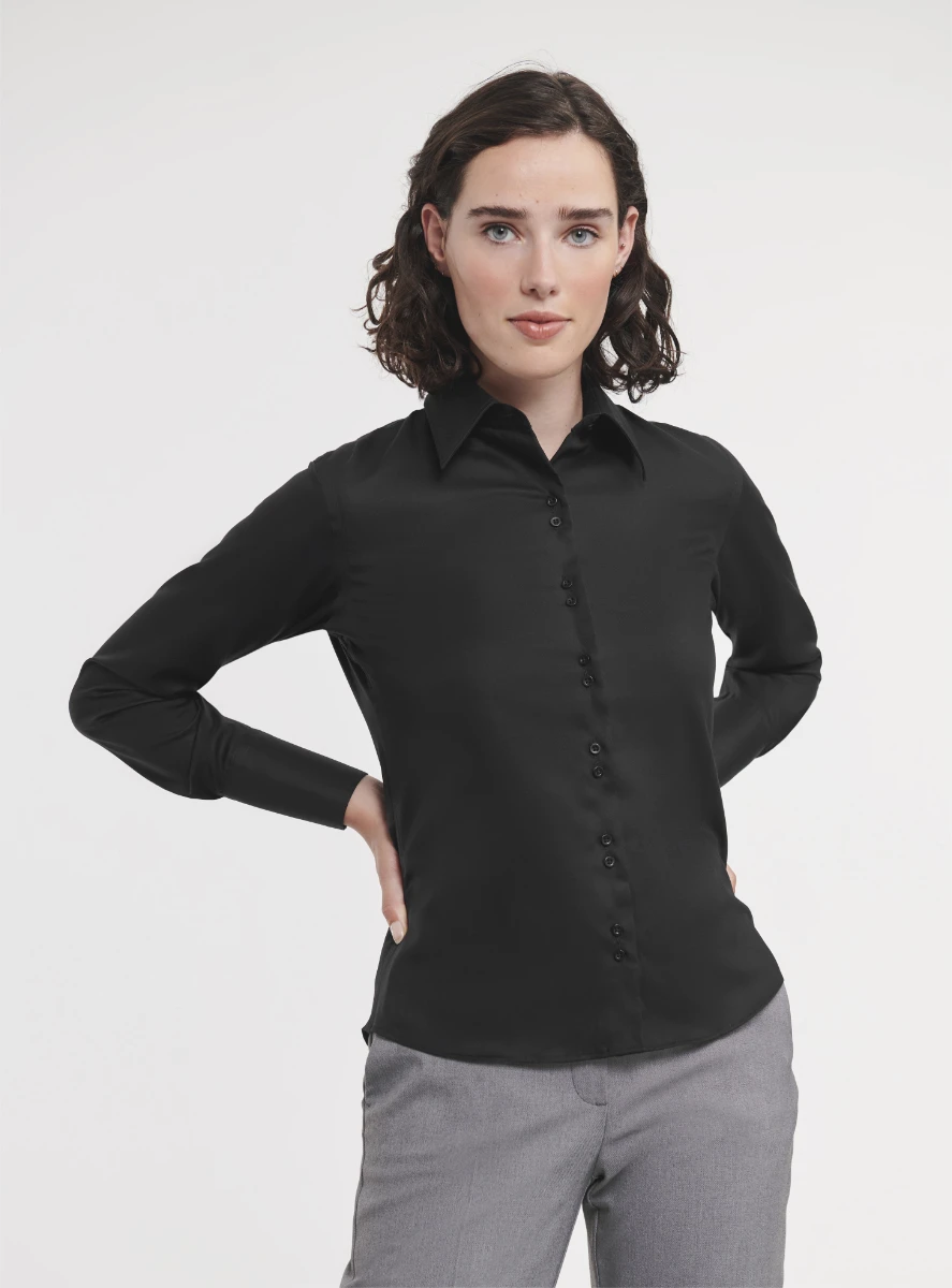 Russell Ladies Ultimate Non-Iron Blouse