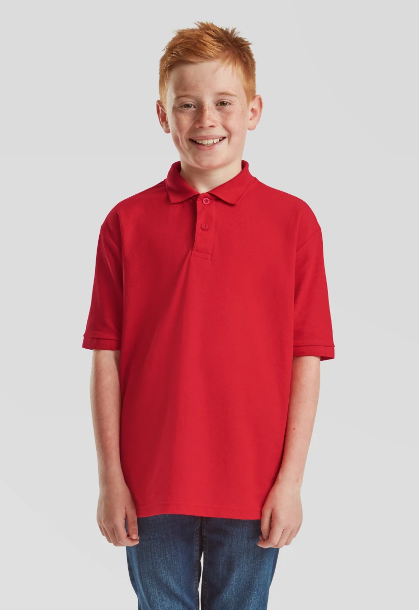 Fruit of the Loom Kids 65/35 Polo