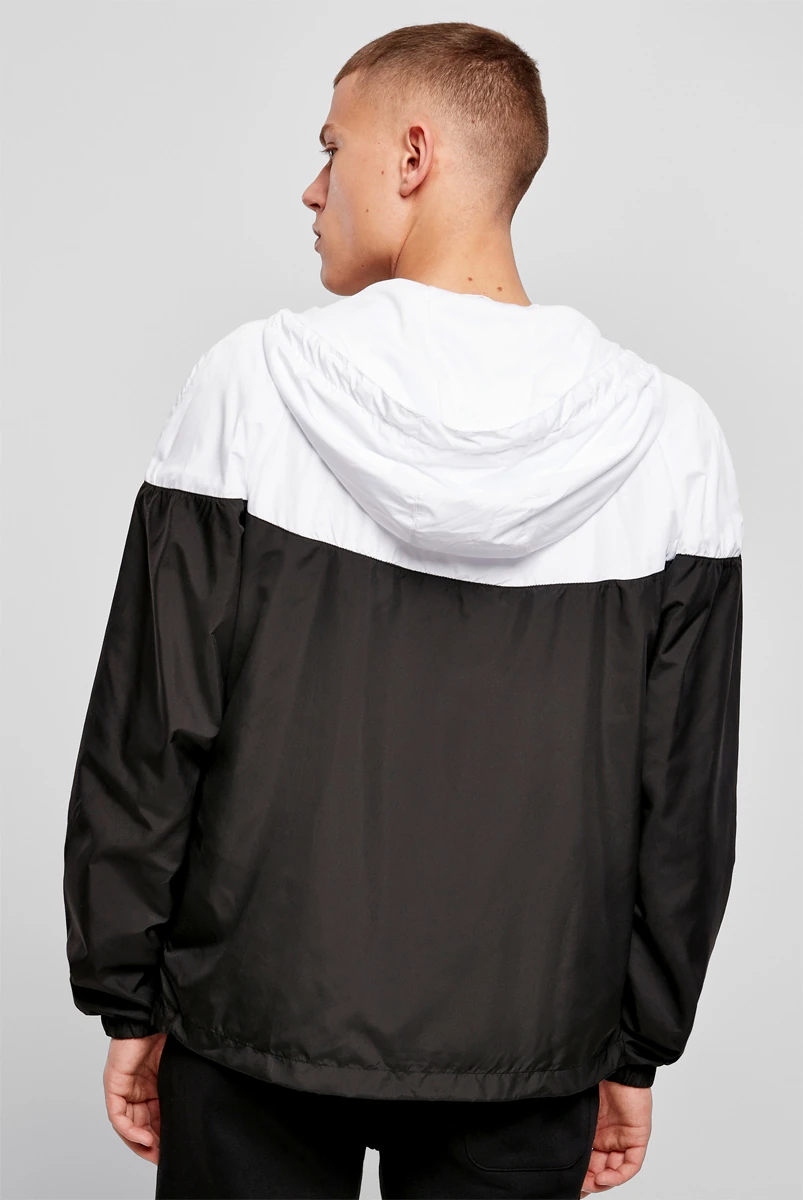 Build Your Brand 2-Tone Tech Windrunner