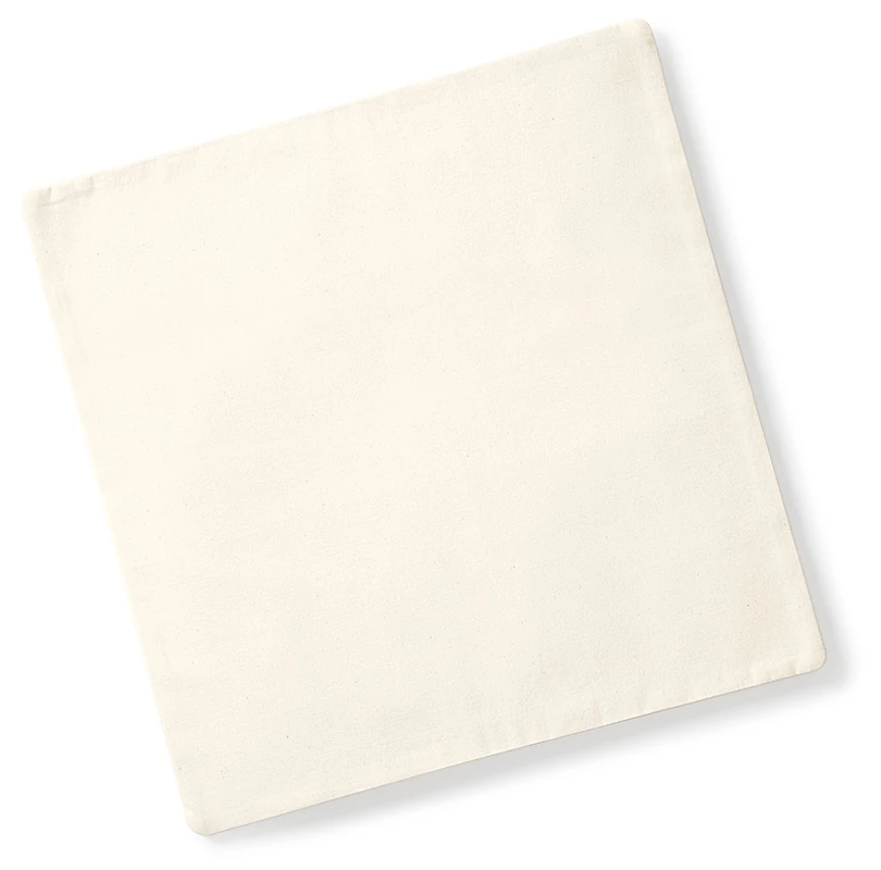 Westford Mill Fairtrade Cotton Canvas Cushion Cover