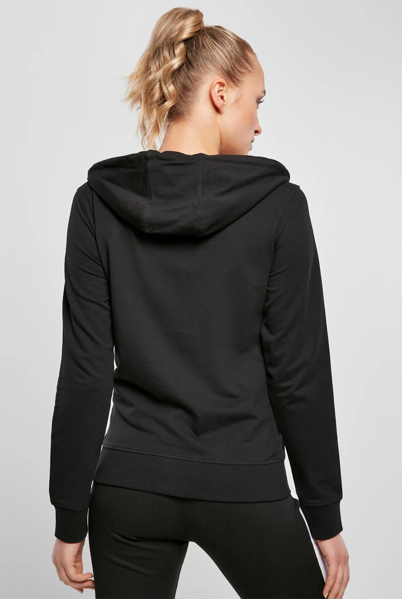 Build Your Brand Ladies Terry Zip Hoodie