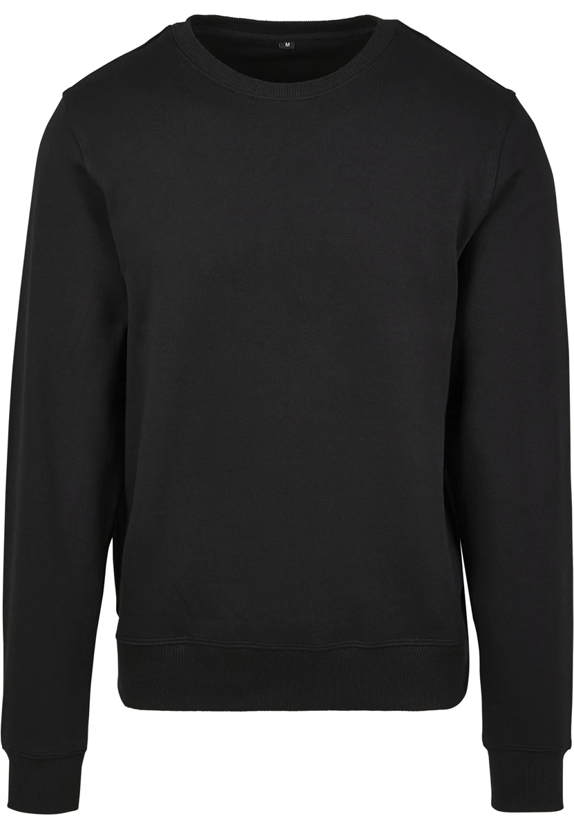 Build Your Brand, Premium Crewneck BY119, black