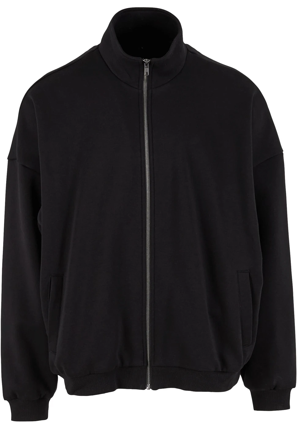 Build Your Brand Oversized Zip Jacket