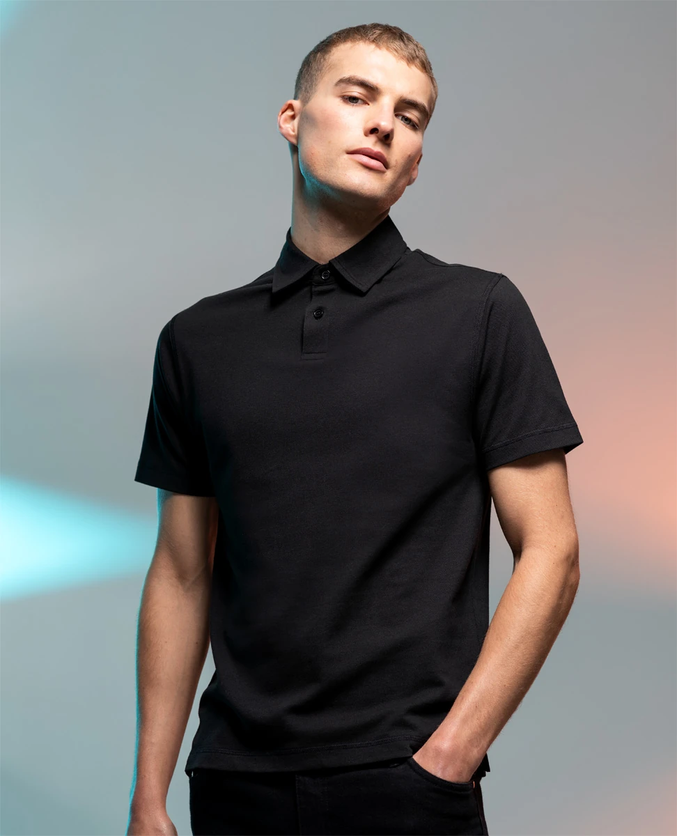 SkinniFit Short Sleeved Stretch Polo