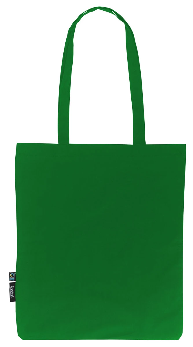 Neutral Shopping Bag With Long Handles
