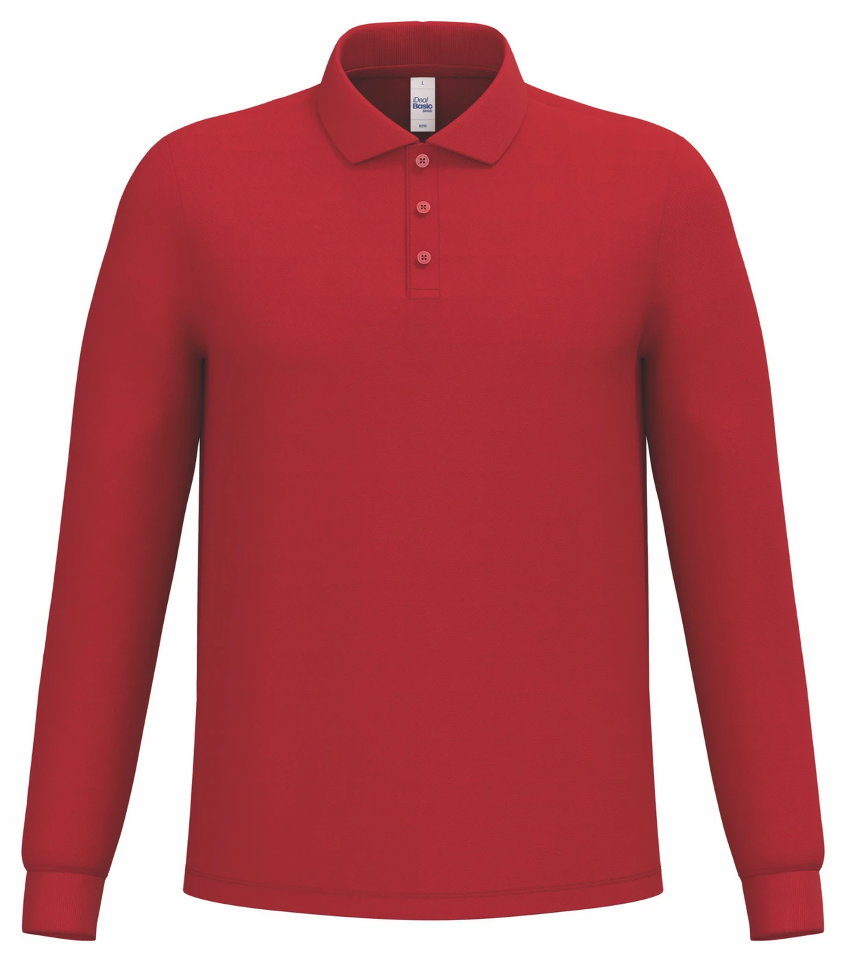 Ideal Basic Mens Longsleeve Piqué 180 Polo