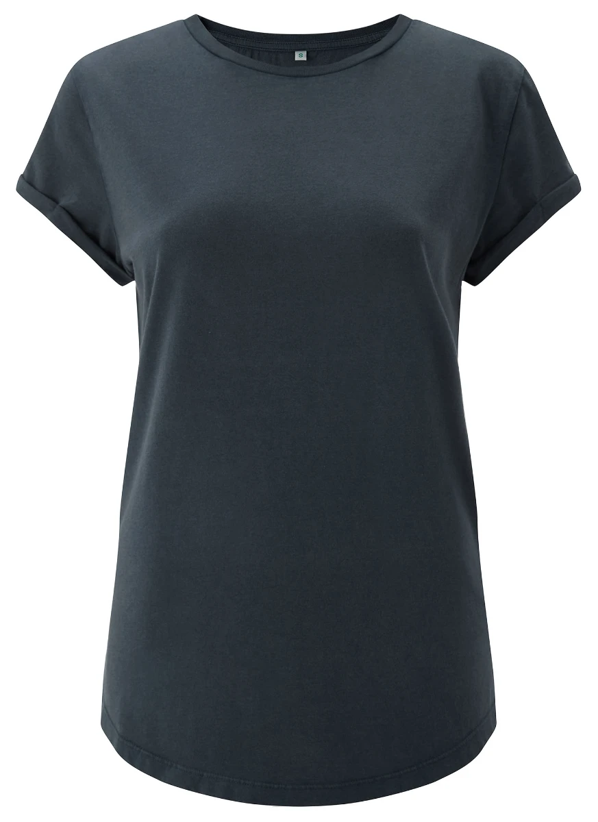 Earth Positve Womens Rolled Sleeve T-Shirt