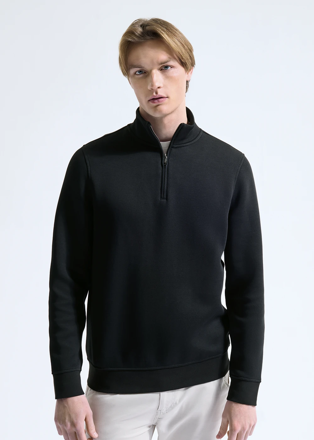 Asquith & Fox Mens Quarter Zip Premium Sweatshirt