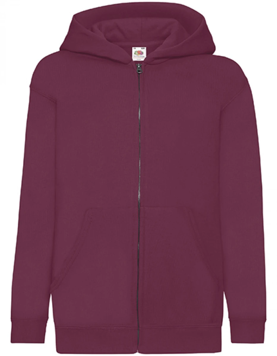 Fruit of the Loom Kids Classic Hooded Sweat Jacket
