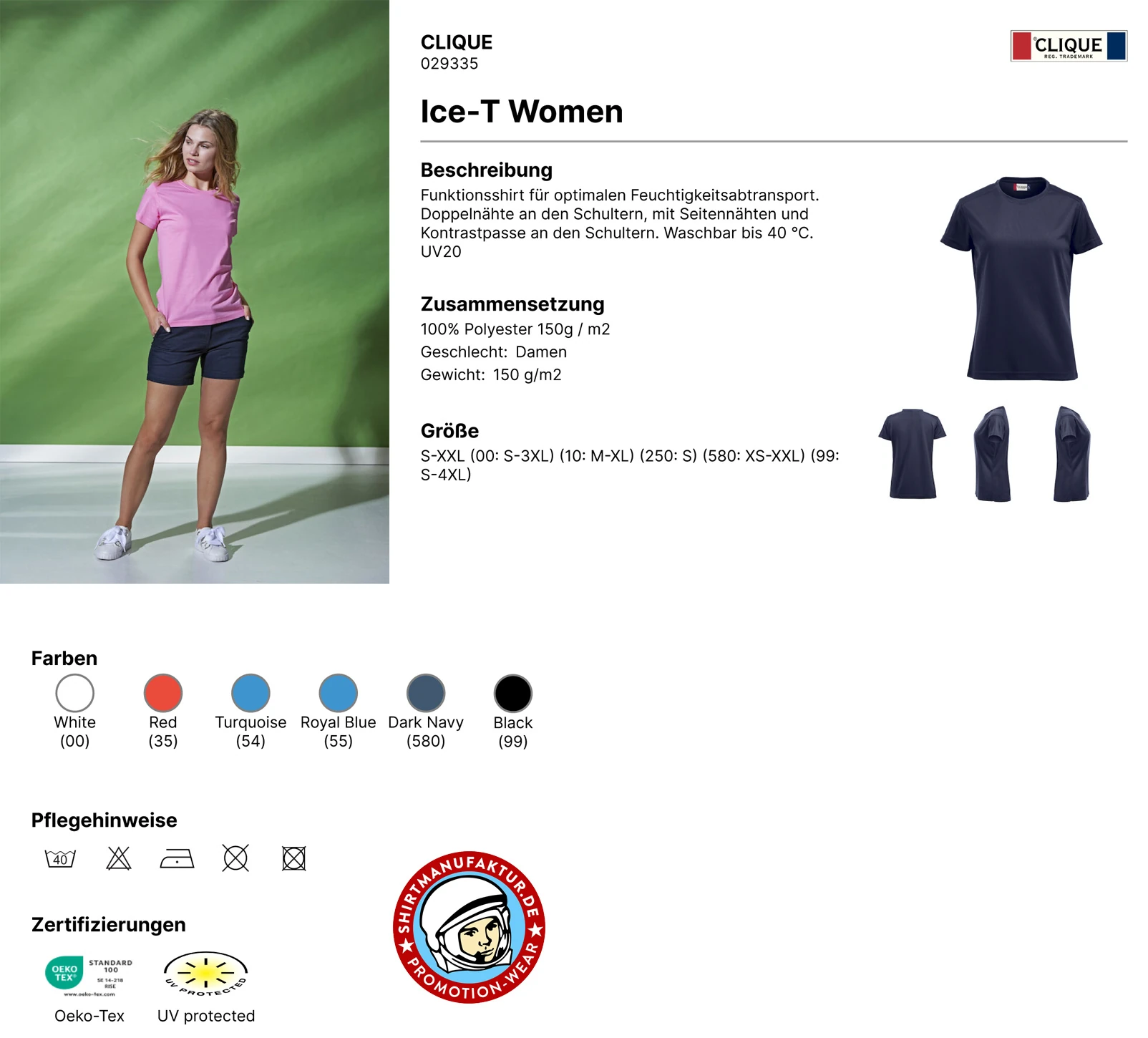 Clique Womens Ice-T