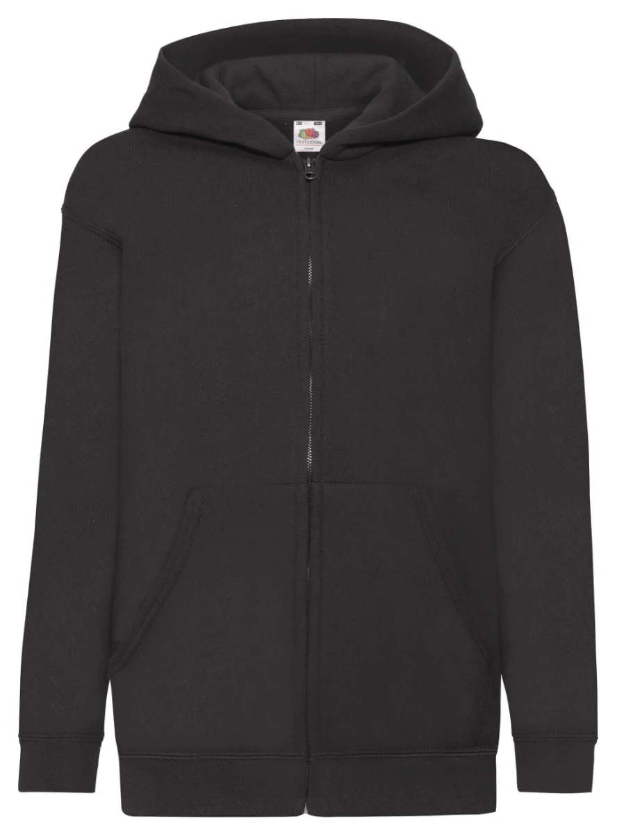 Fruit of the Loom Kids Classic Hooded Sweat Jacket