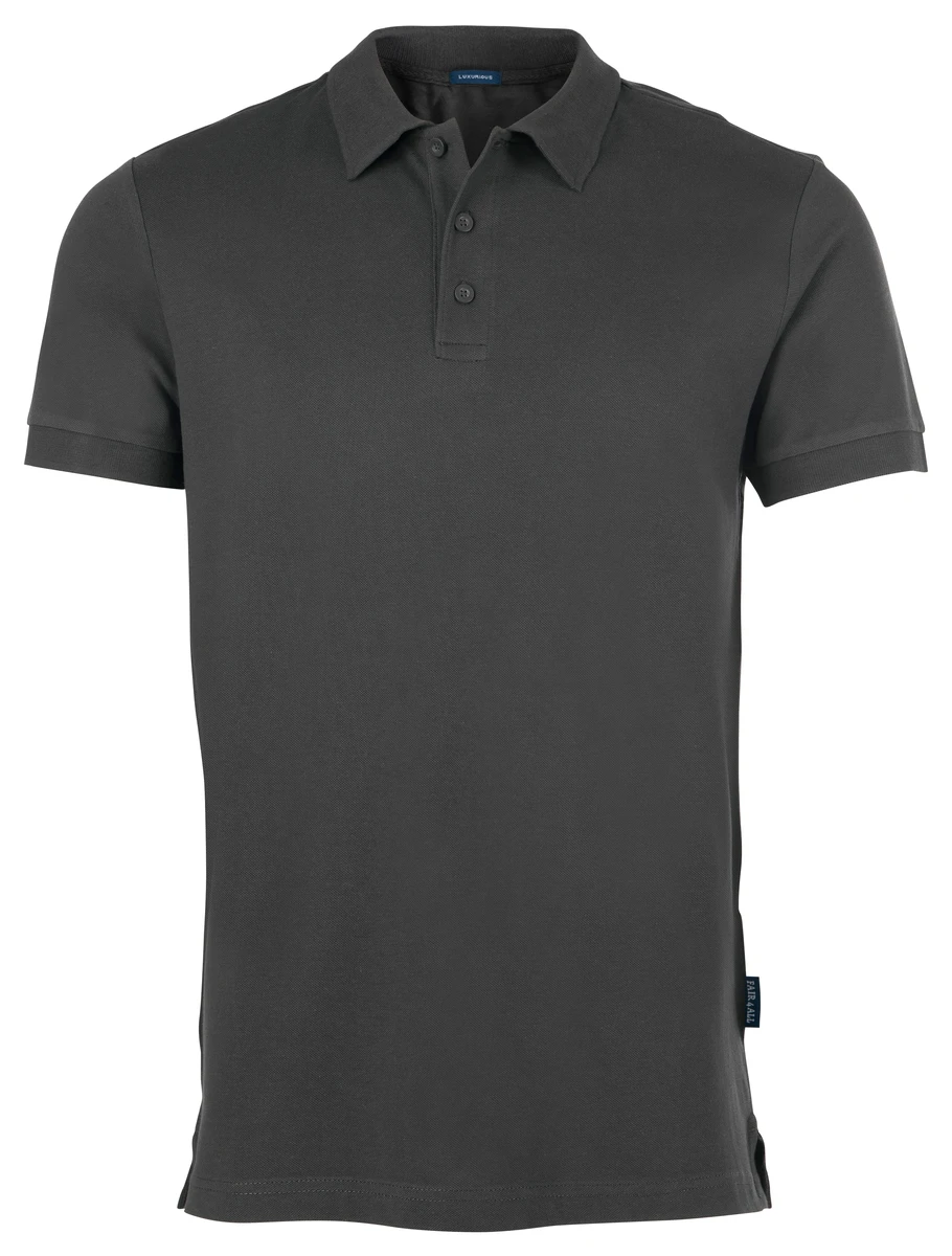 HRM Mens Luxury Stretch Polo