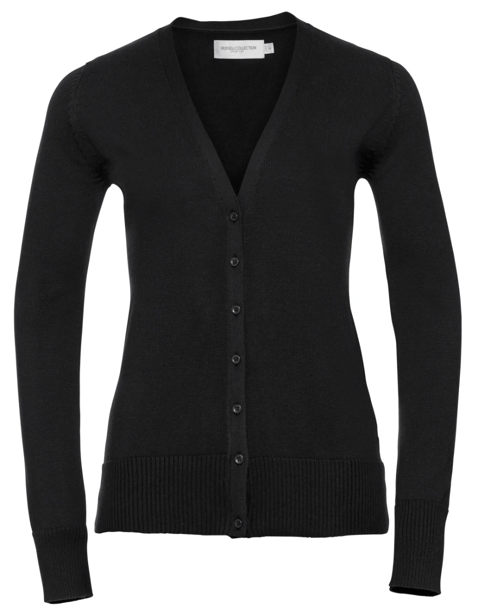 Russell Ladies V-Neck Knitted Cardigan