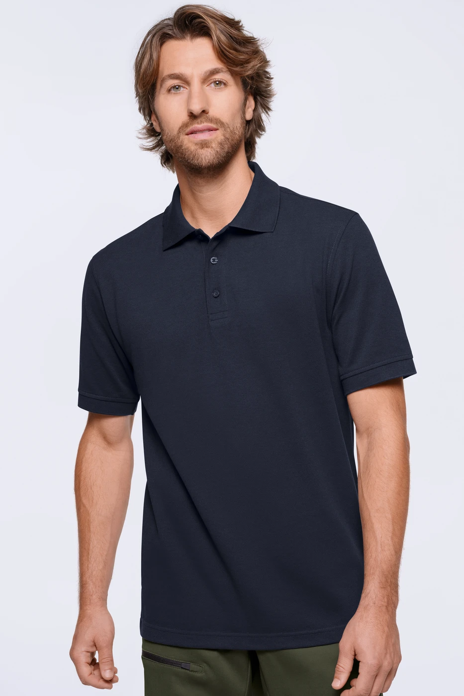 Hakro Label-Free Polo Heavy Mikralinar Eco