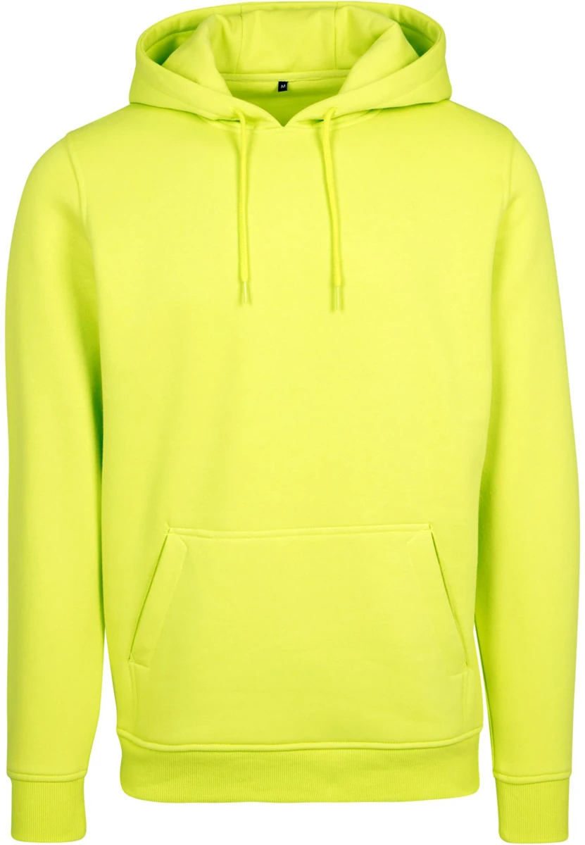 Build Your Brand Heavy Hoody, BY011 frozen yellow