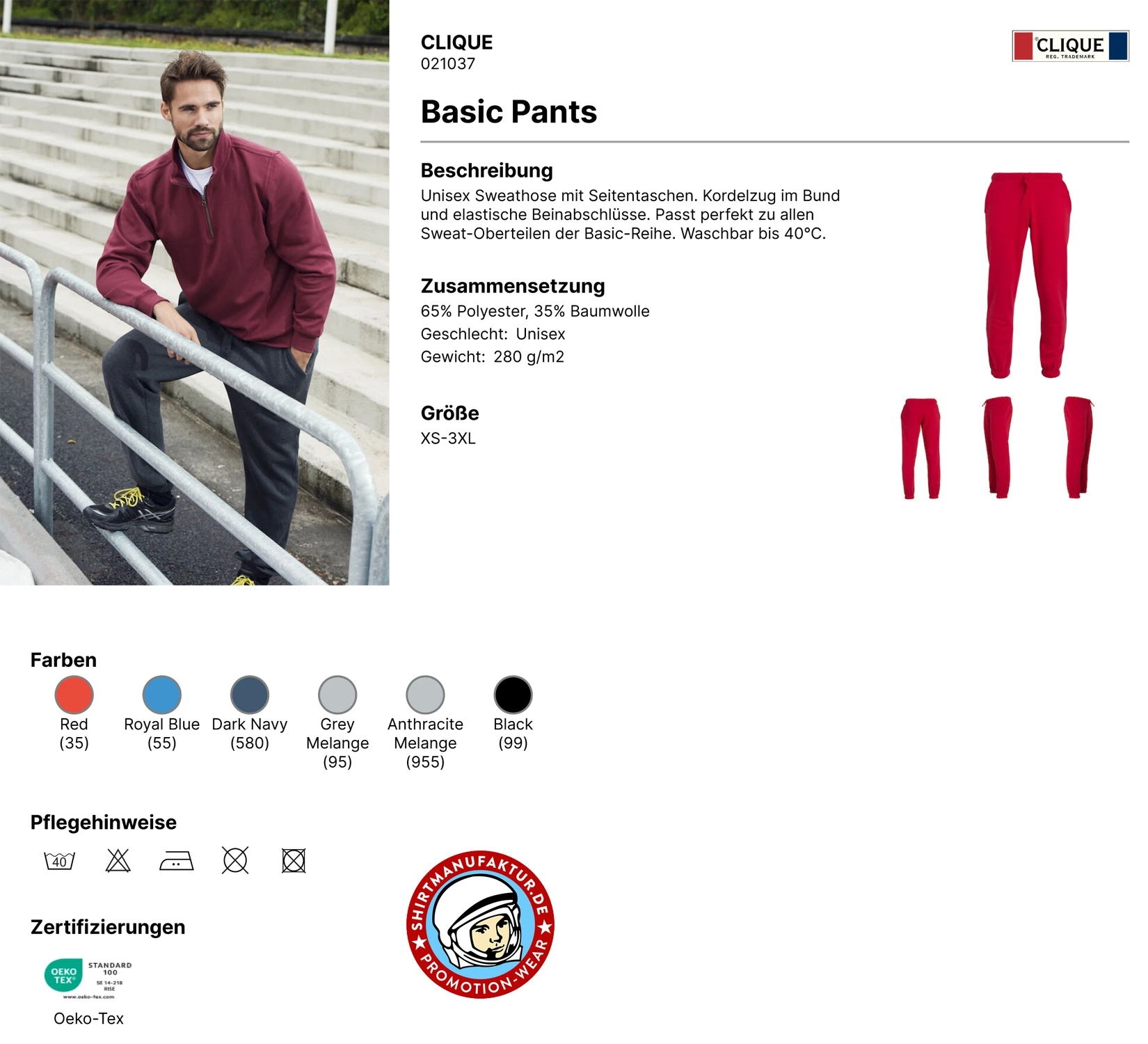 Clique Basic Pants