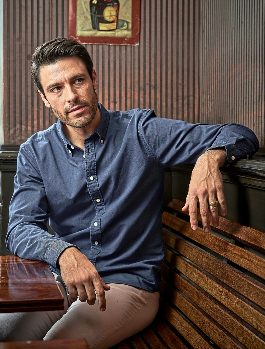 Tee Jays Mens Casual Twill Shirt