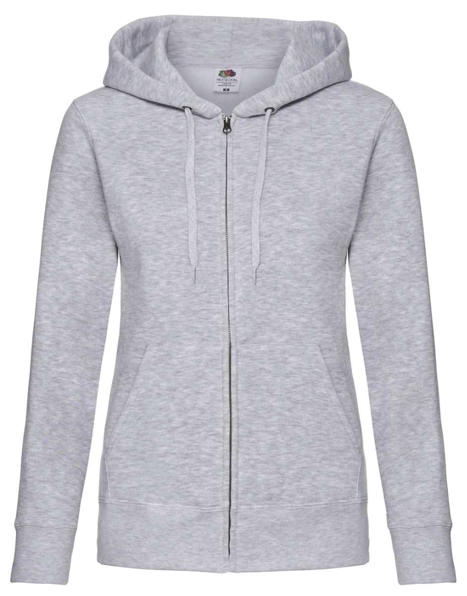 Fruit of the Loom Ladies Premium Hooded Sweat Jacket