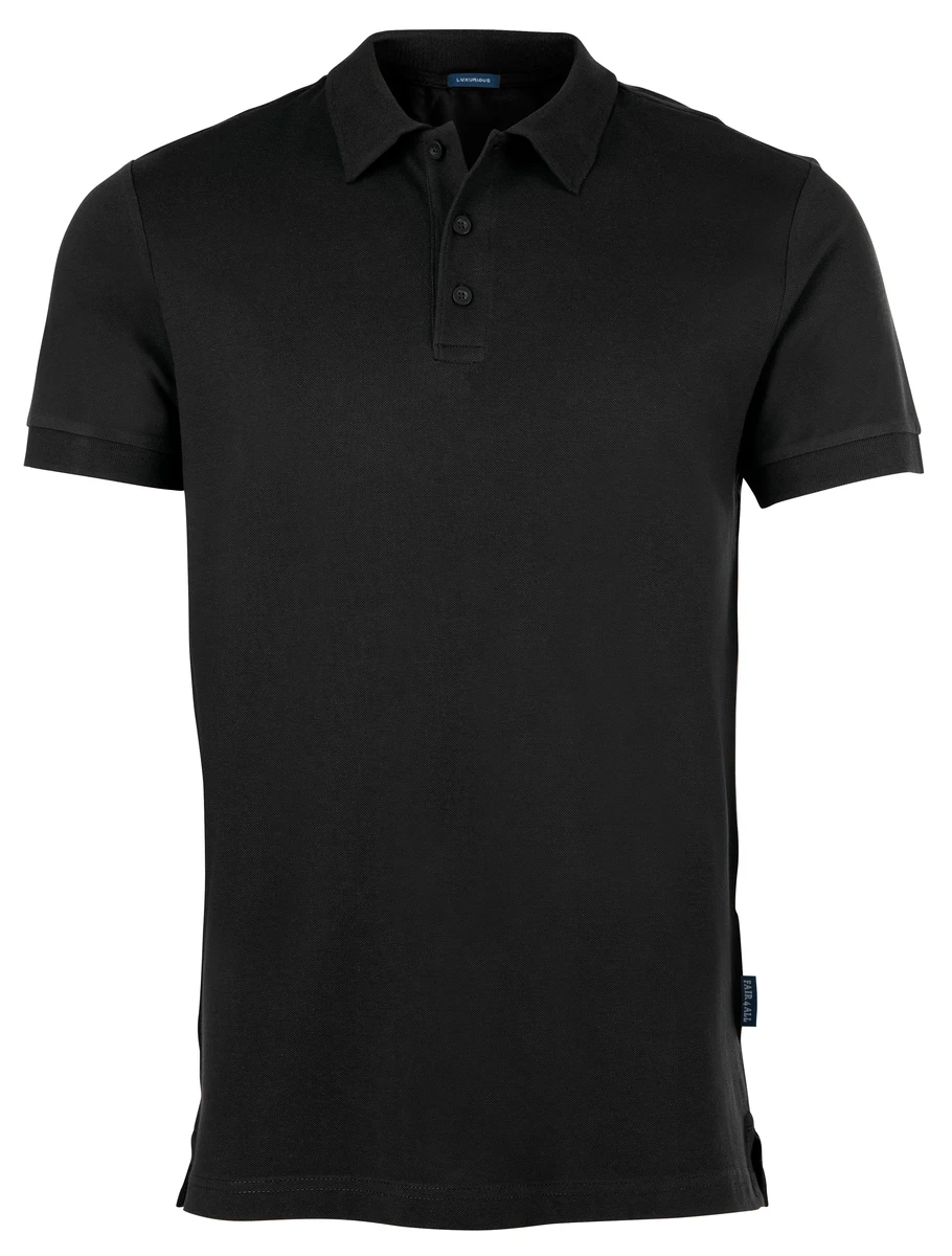 HRM Mens Luxury Stretch Polo