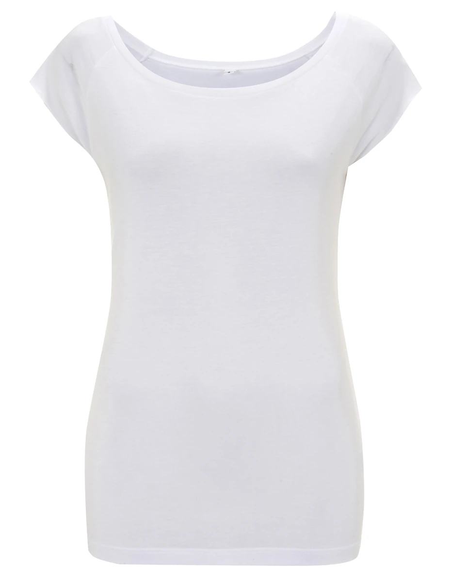 weißes Bambus-Viskose Shirt, N43