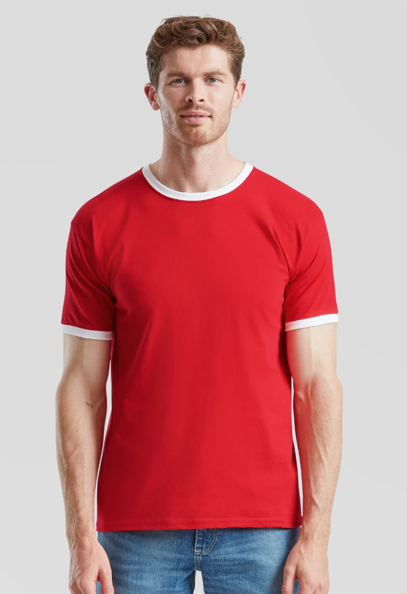Fruit of the Loom Valueweight Ringer T